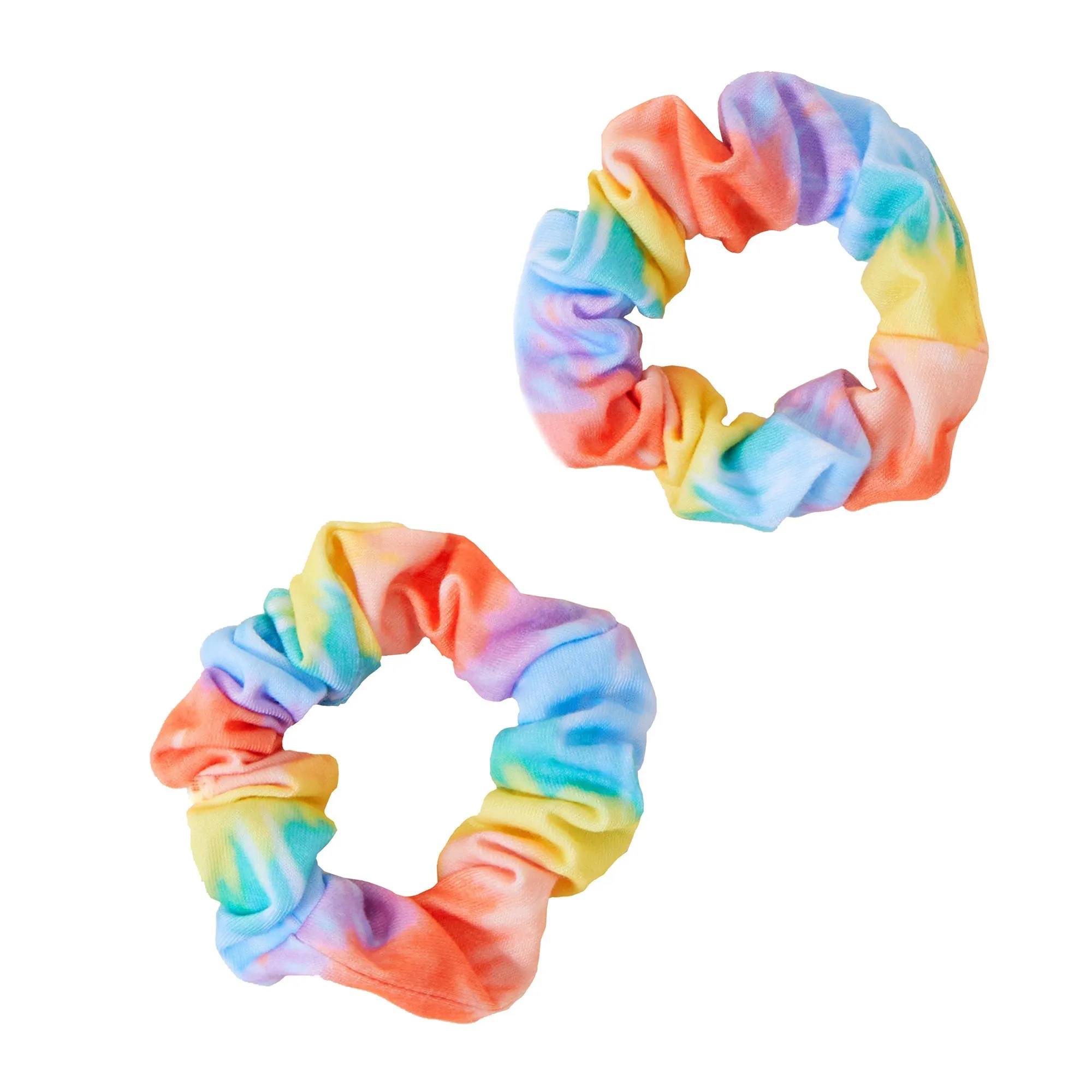 Accessorize London Girl's Tie Dye Scrunchie Pack