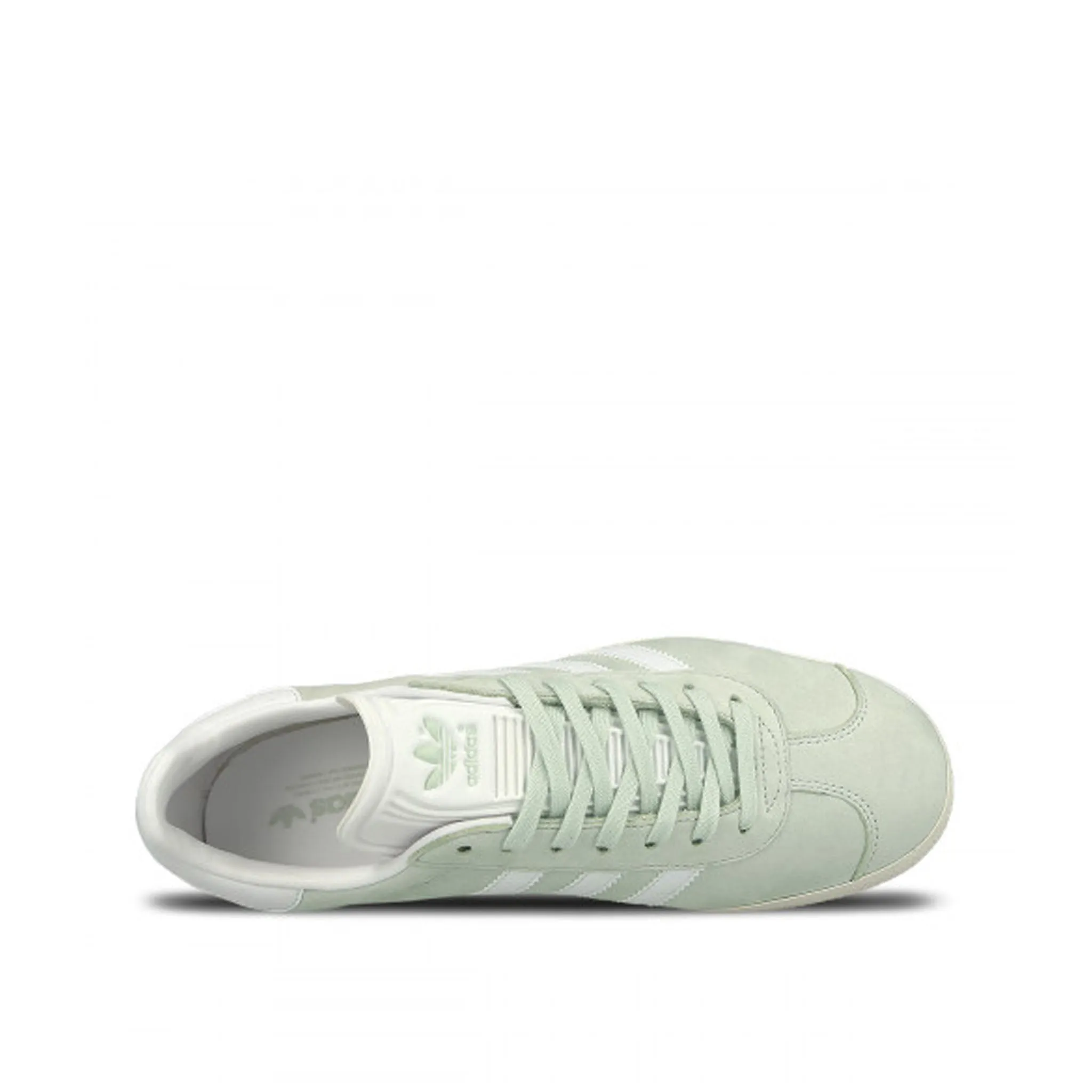 Adidas Gazelle Lace-Up Green Suede Leather Womens Trainers BY9034