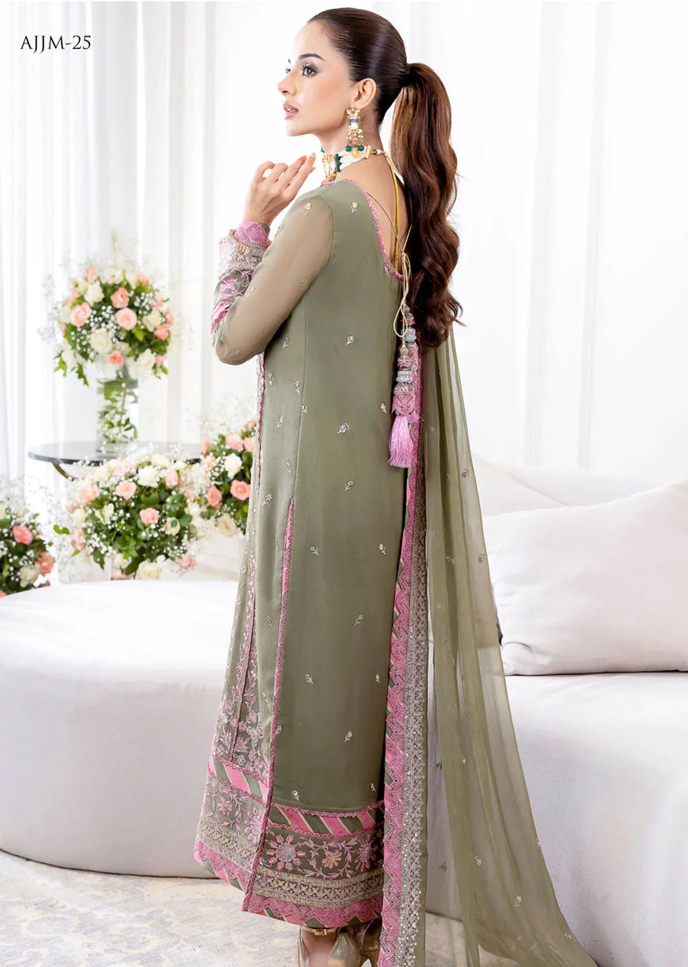 AJJM-25 Unstitched Jhilmil by Asim Jofa