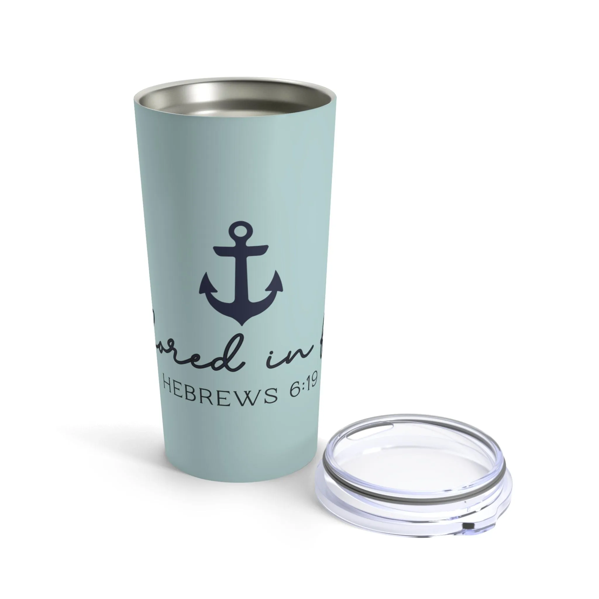 Anchored in Faith Tumbler 20oz