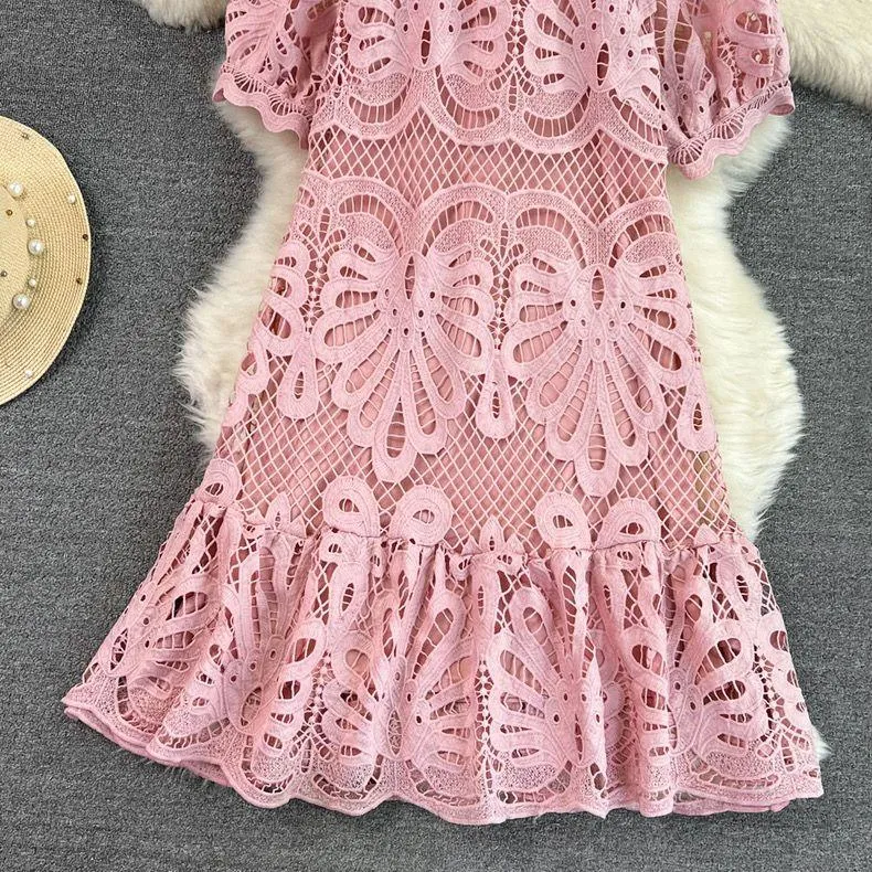 Anfisa Crochet Dress