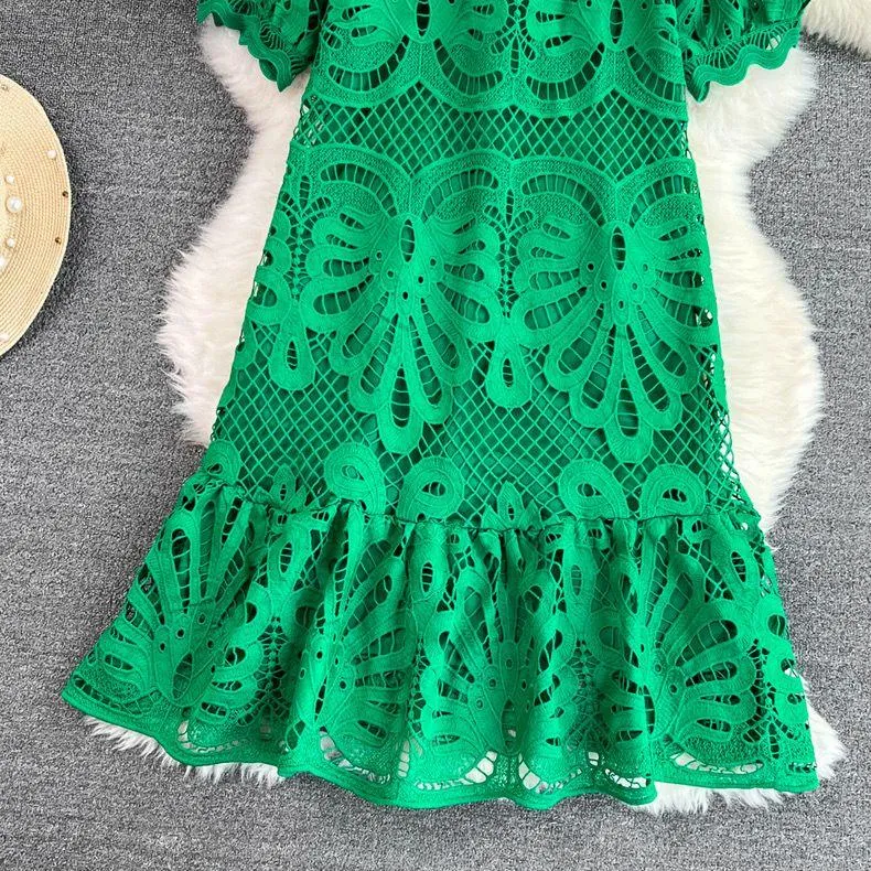 Anfisa Crochet Dress