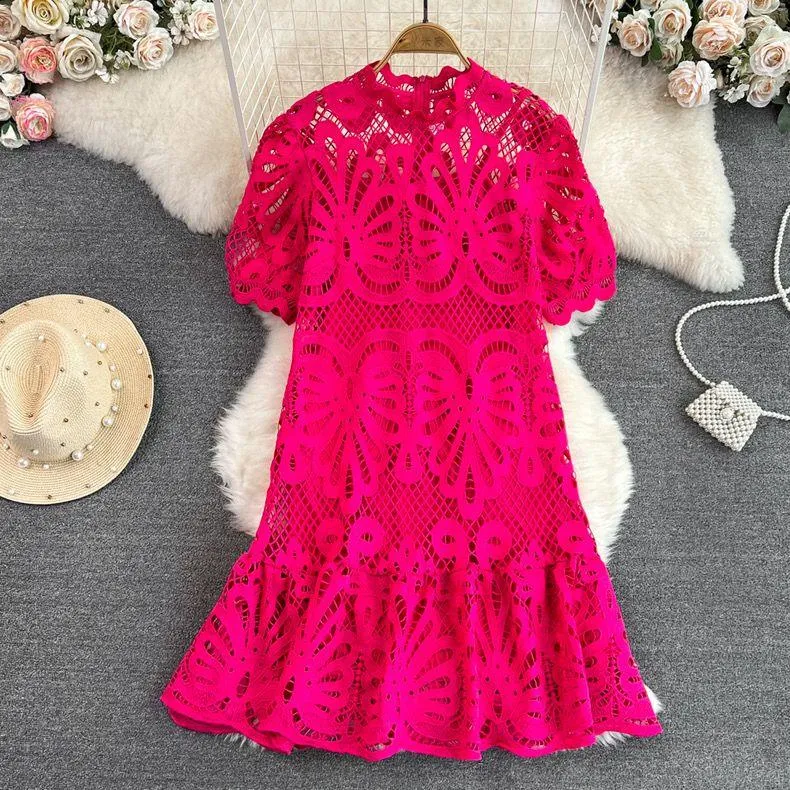 Anfisa Crochet Dress