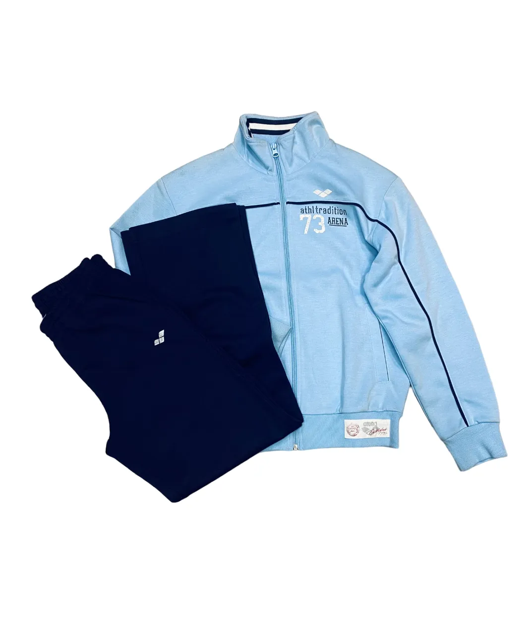 Arena children's tracksuit Tranter 61794 72 light blue