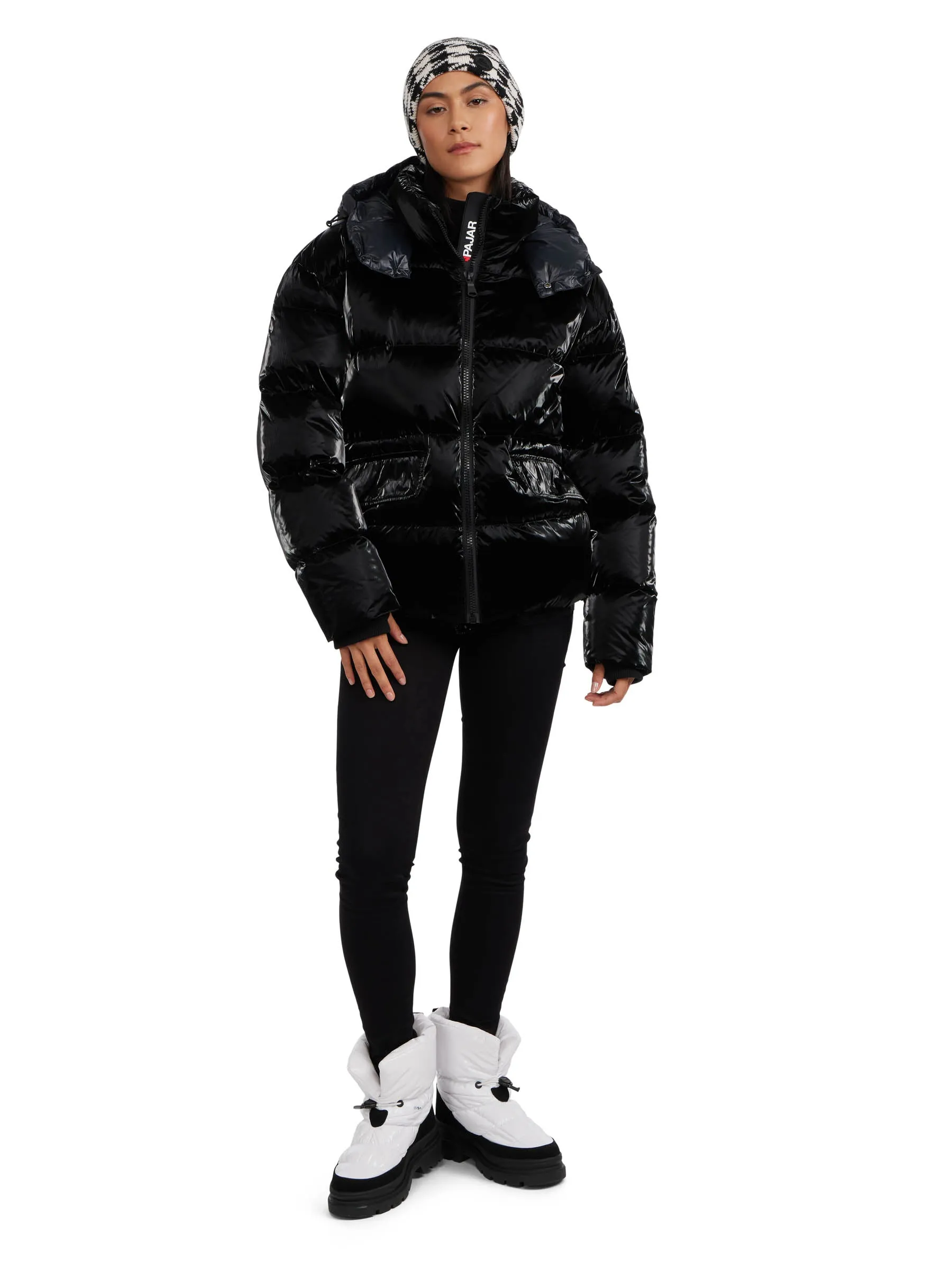 Ascella Women's Boxy Fit Short Puffer Jacket