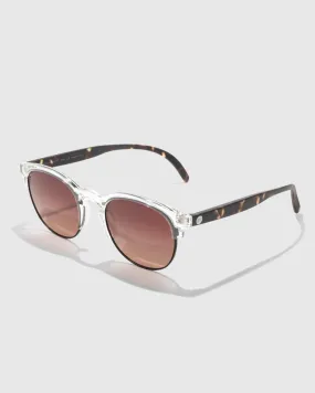 Avila Sunglasses - Clear Tortoise