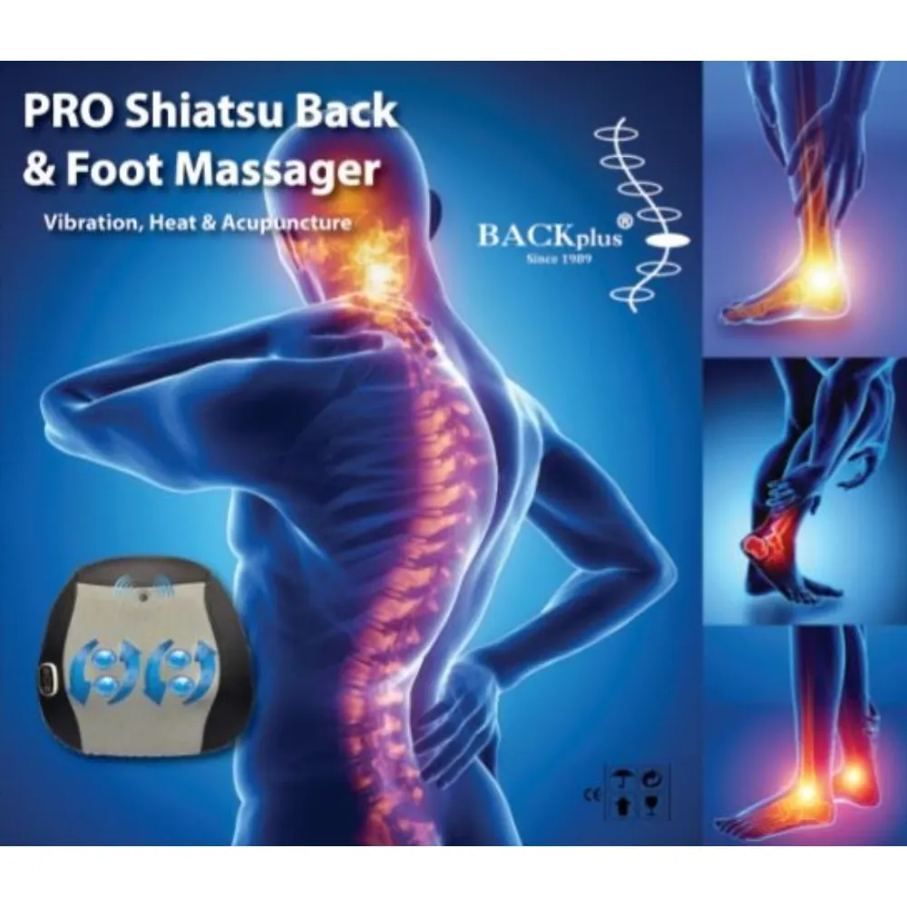 BACKPlus Shiatsu Back and Foot Massager