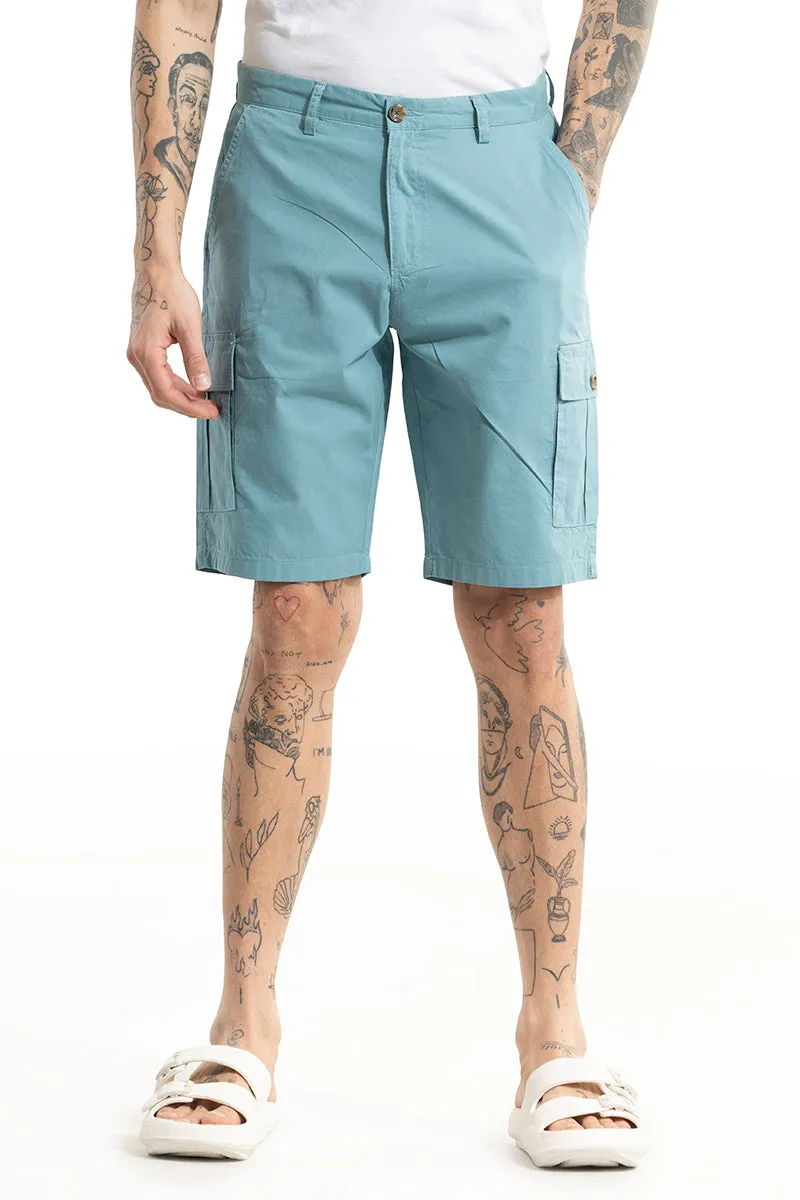 Basic Breeze Blue Shorts