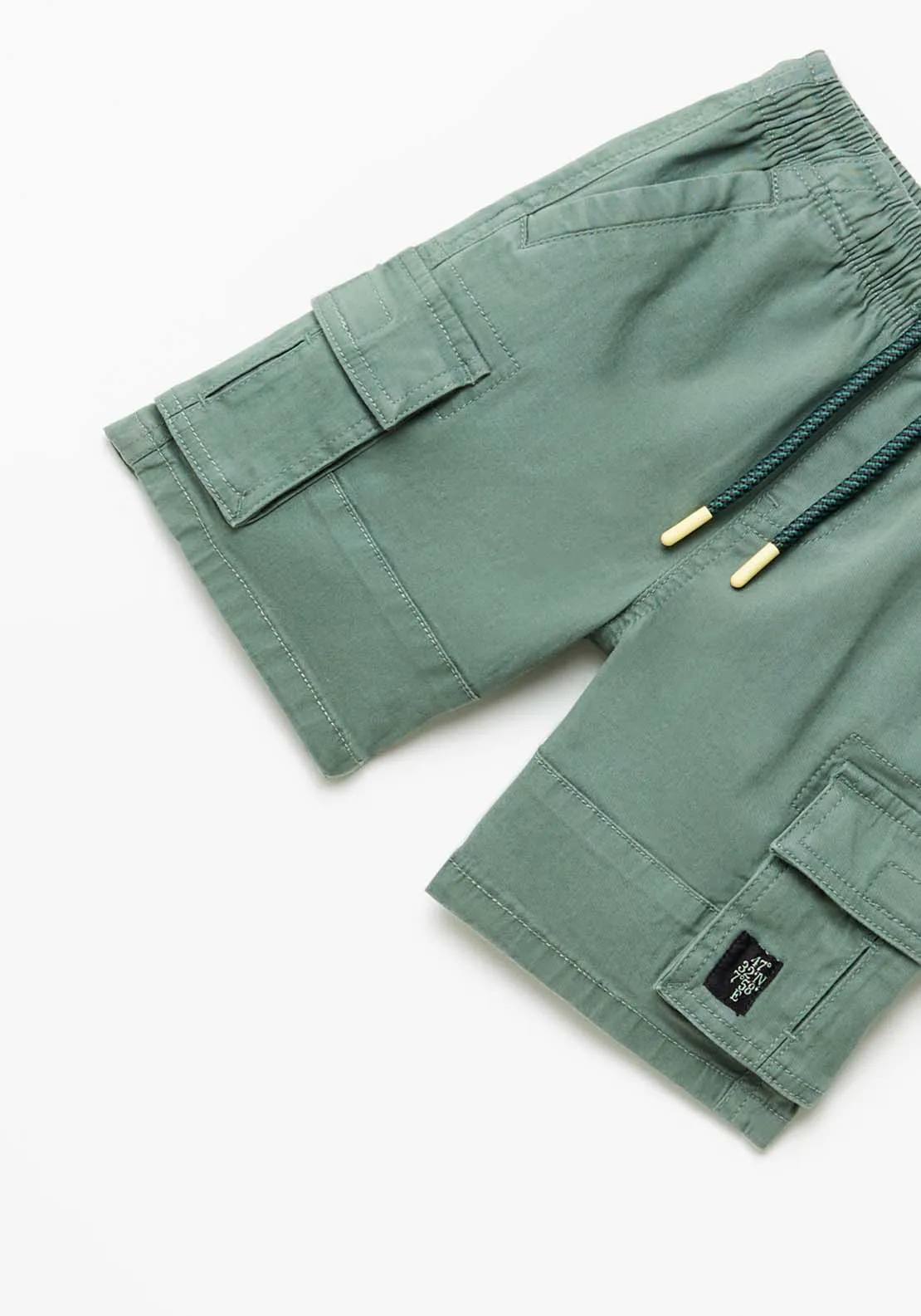 Basic Cargo Shorts - Green