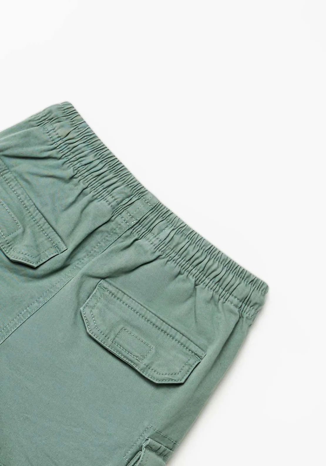 Basic Cargo Shorts - Green