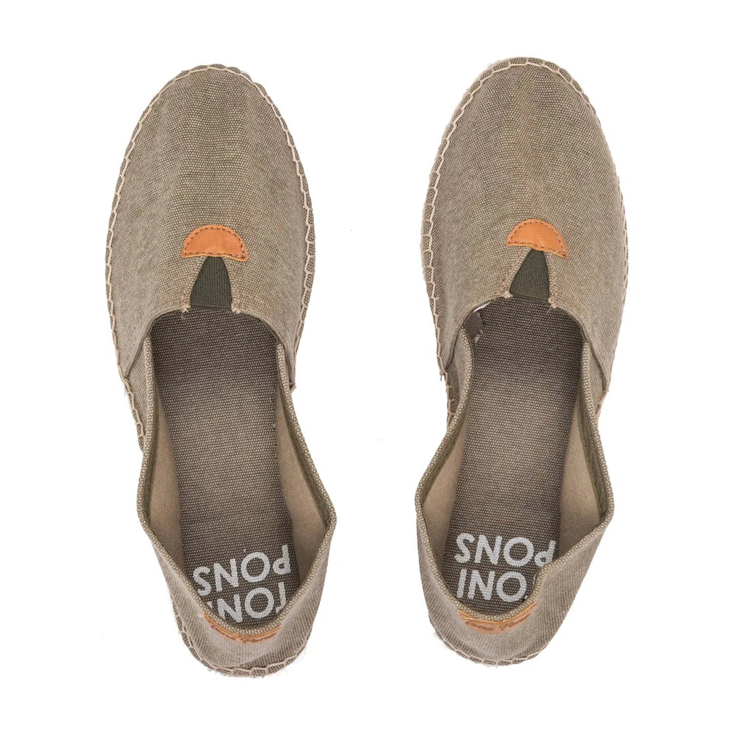 Basic Cotton Blend Espadrilles for Unisex - Blanes-ER