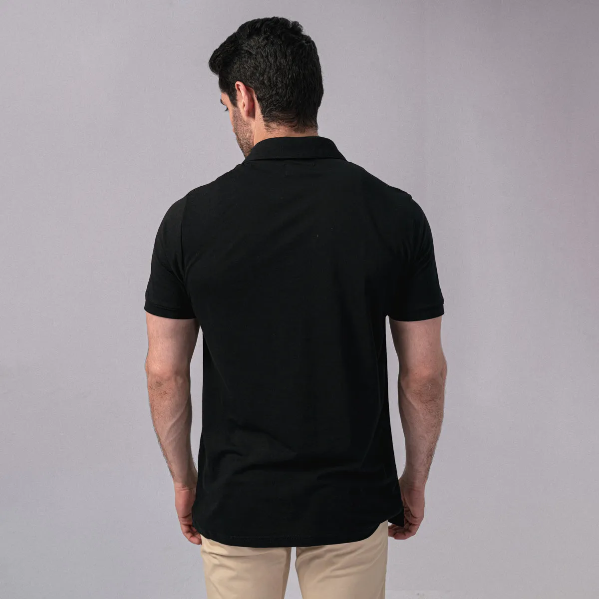 Basic Jersey Polo - HSSM1230016