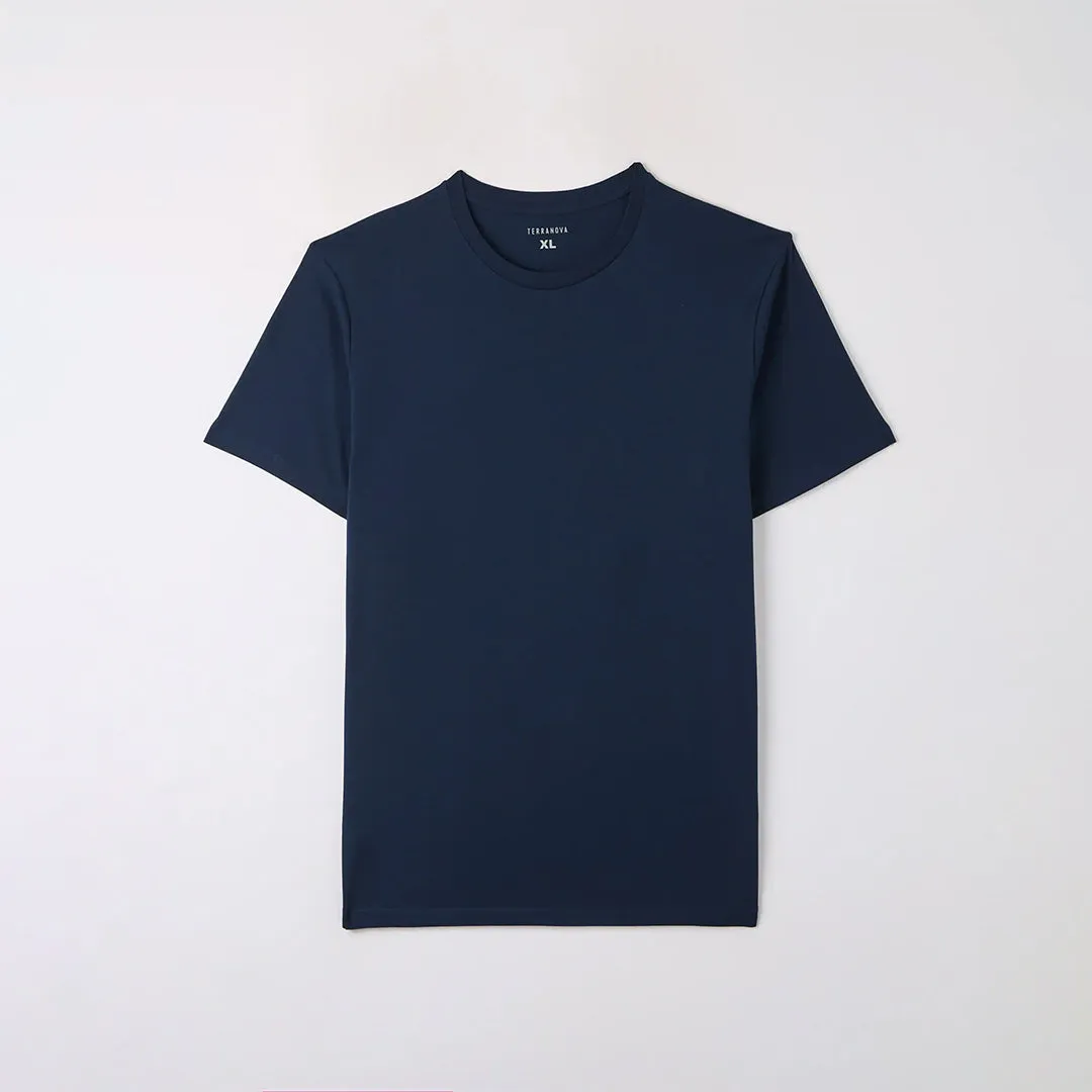 Basic Model Crew Neck T-Shirt