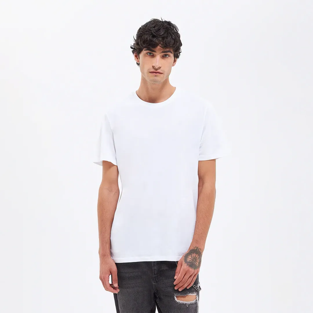 Basic Model Crew Neck T-Shirt