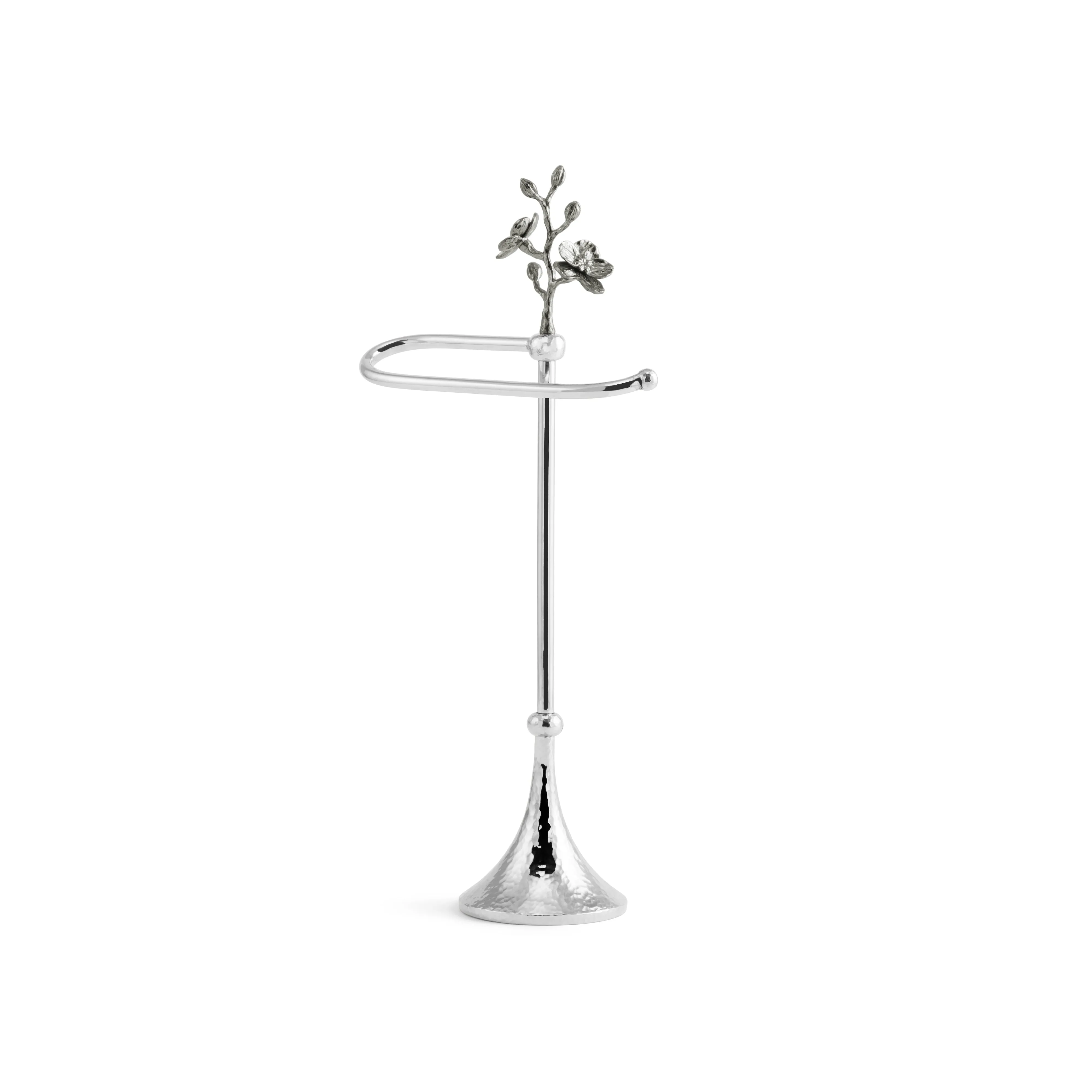 Black Orchid Fingertip Towel Stand