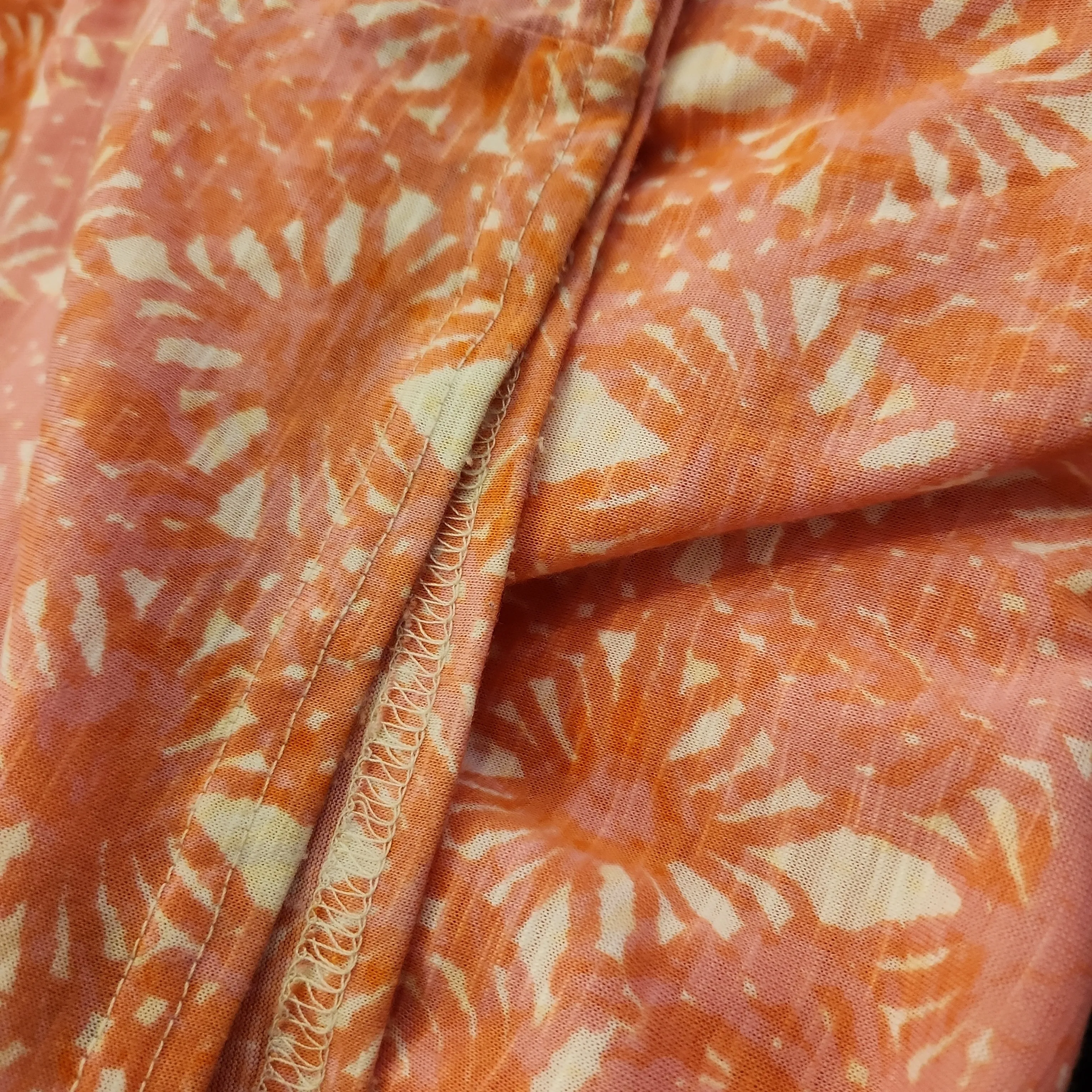 California Happenings Pink and Orange Printed Maxi Dress | Gently Used |