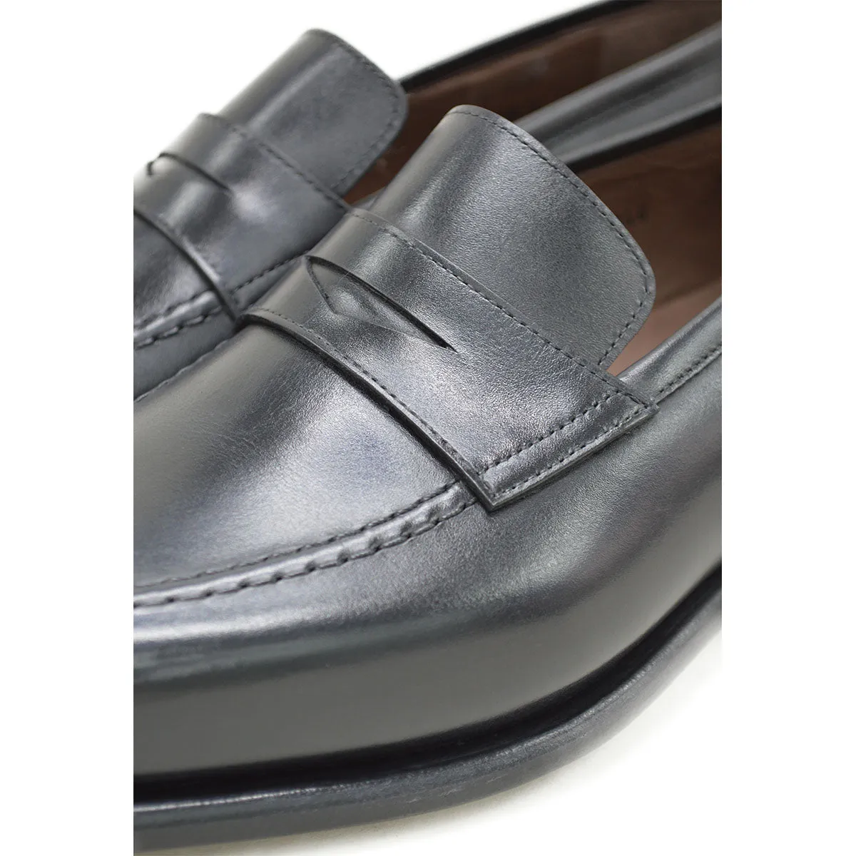 Carlos Santos Penny Loafer (9924)- Black