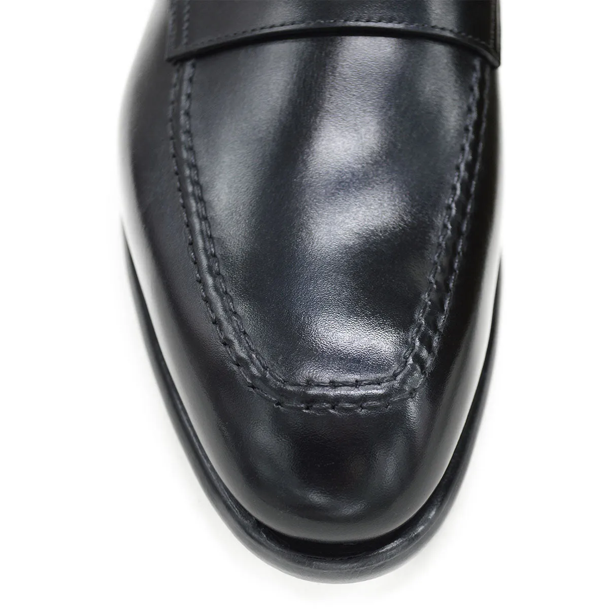 Carlos Santos Penny Loafer (9924)- Black