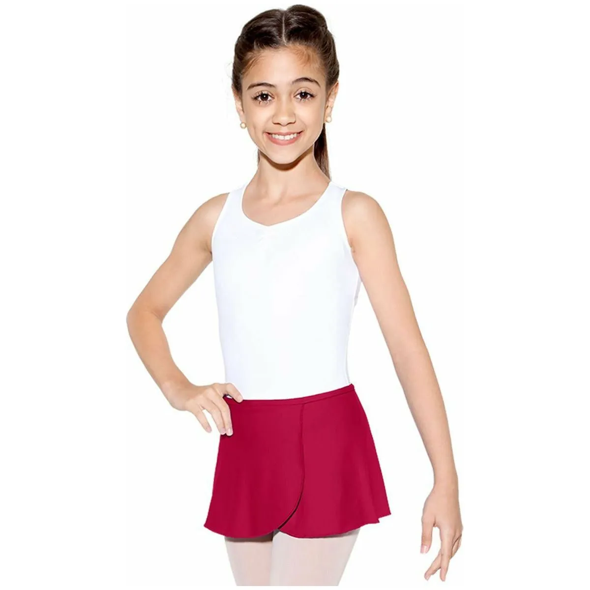 Child Studio Line Wrap Front Skirt