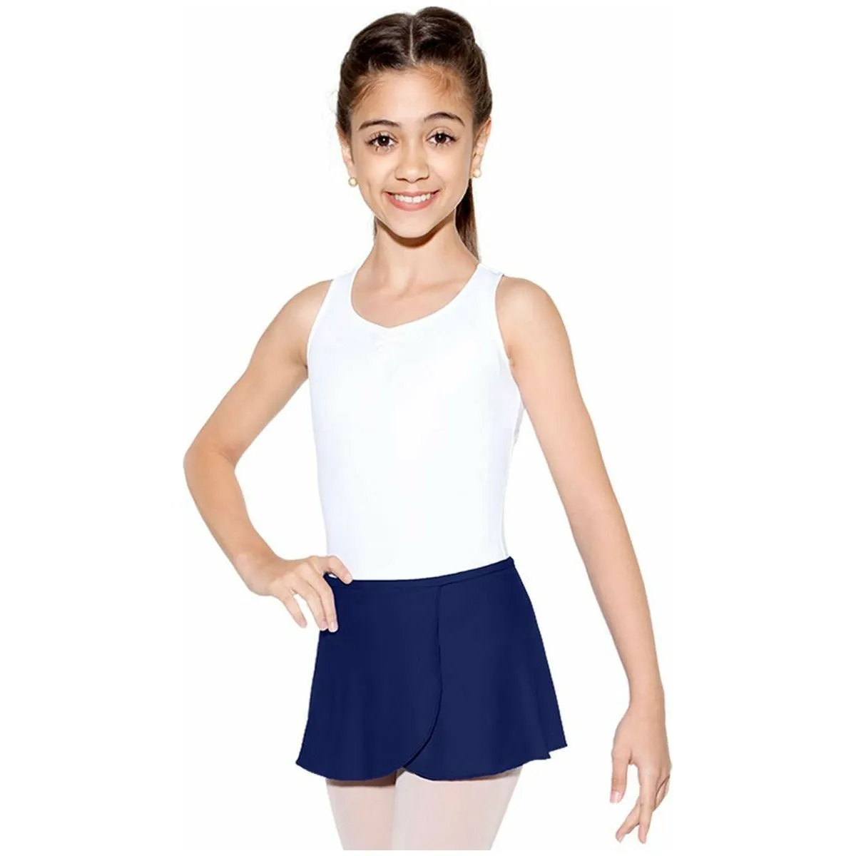 Child Studio Line Wrap Front Skirt