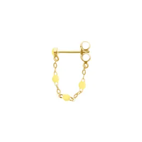 Classic Gigi Mimosa earrings, Yellow Gold