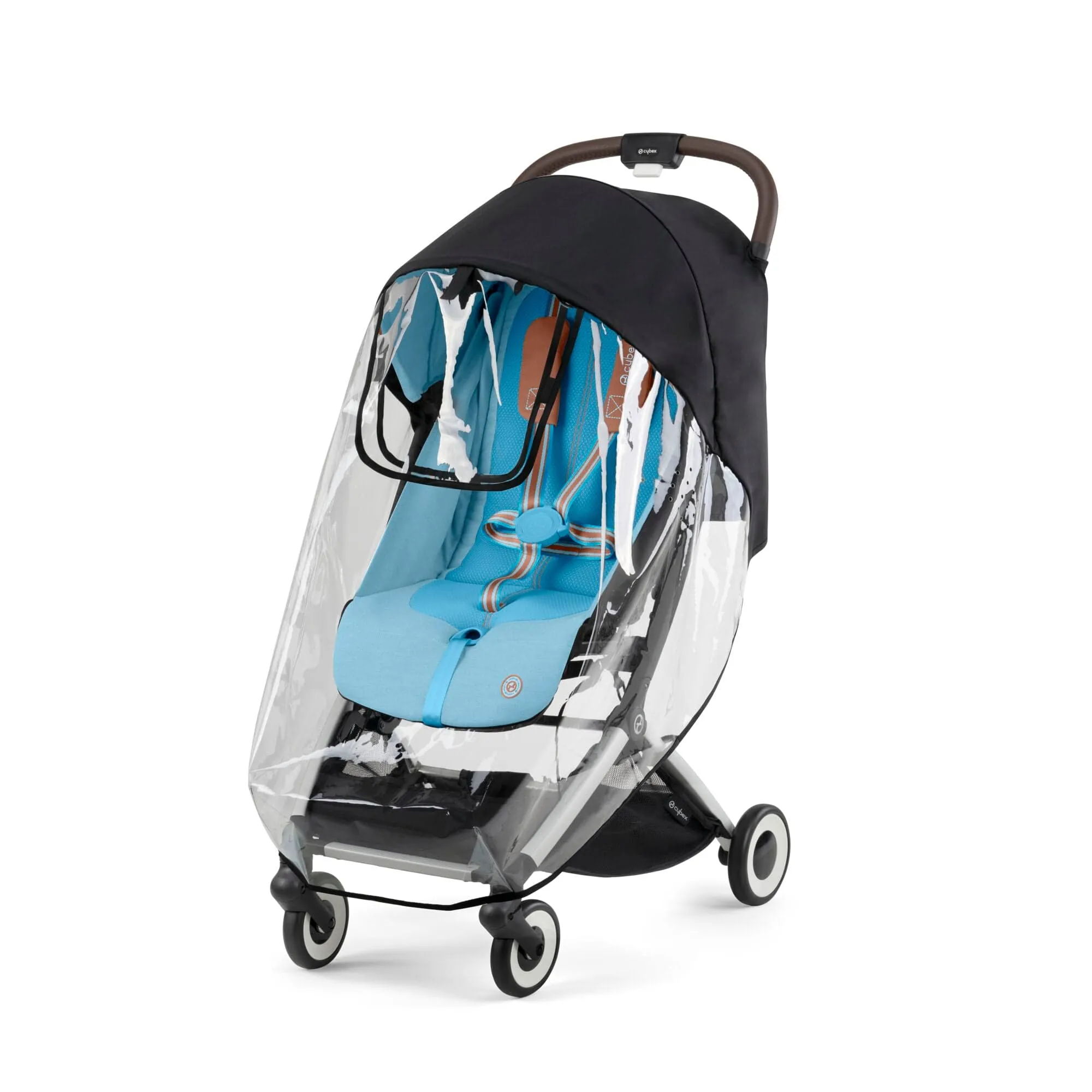 Cybex Orfeo Compact Stroller inc Raincover - Moon Black