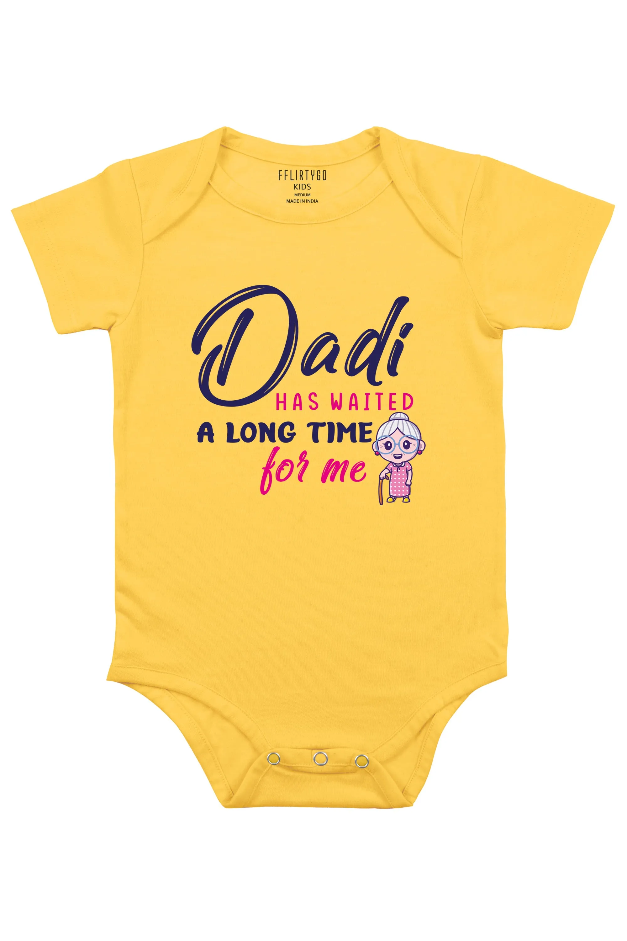 Dadi Has Waited A Long Time For Me Baby Romper | Onesies