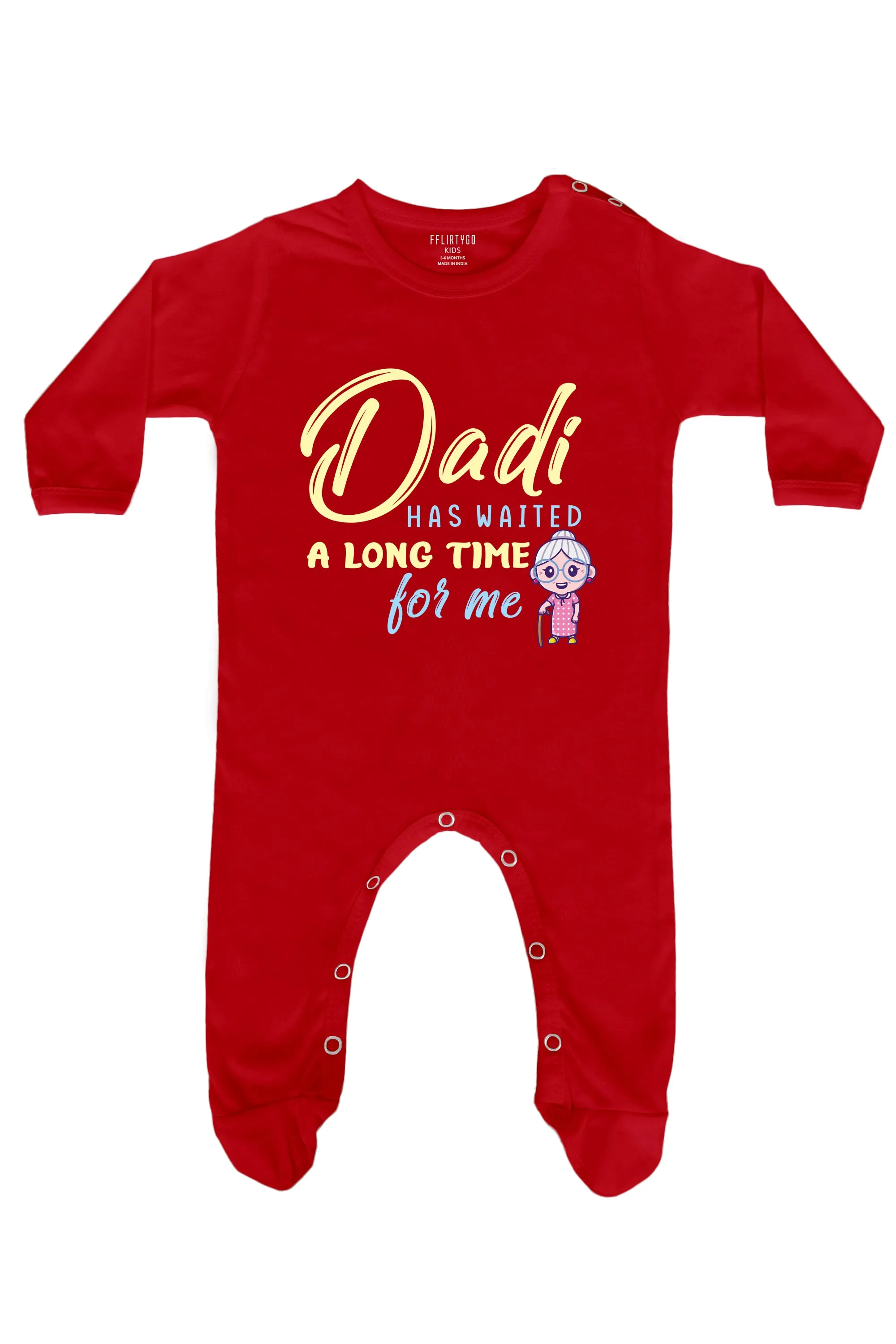 Dadi Has Waited A Long Time For Me Baby Romper | Onesies