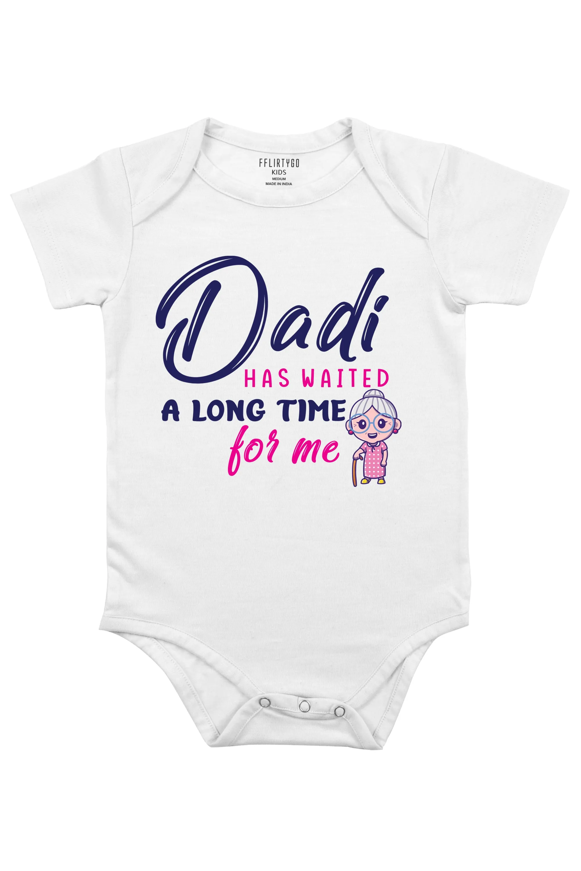 Dadi Has Waited A Long Time For Me Baby Romper | Onesies