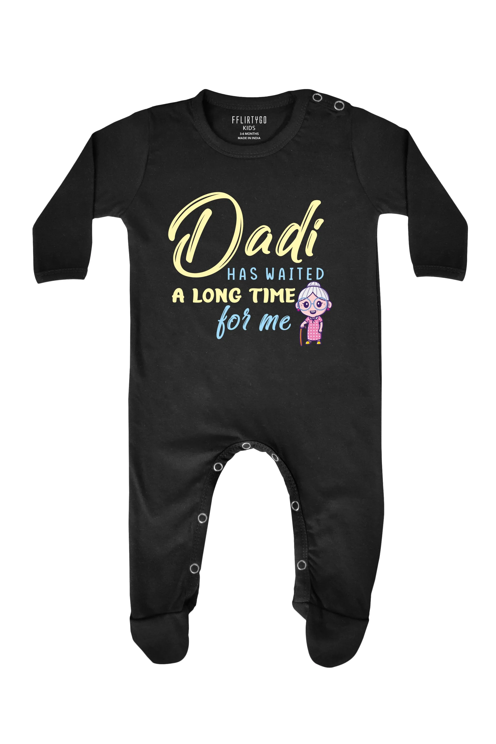 Dadi Has Waited A Long Time For Me Baby Romper | Onesies