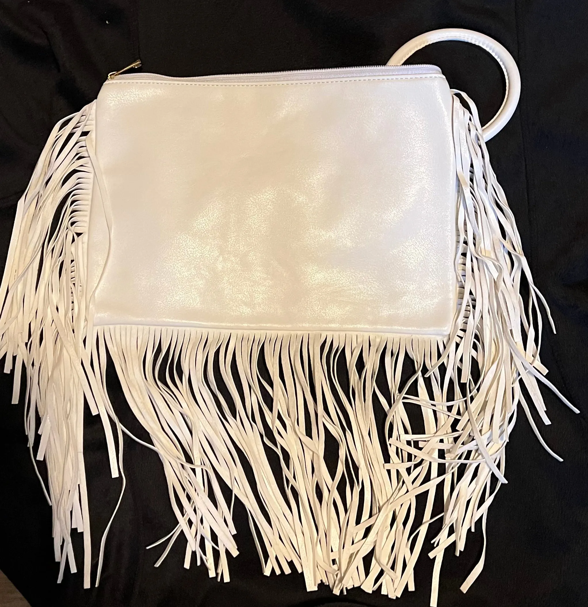 fashion Fringe Large wristlet pouch