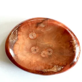 Flower Crystal Carnelian dish