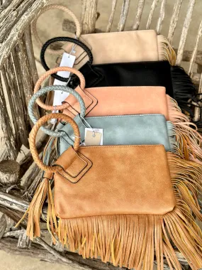 Fringe Wristlet