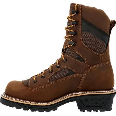 Georgia Men's Ltx Logger 9 Soft Toe WP Work Boot -Horse- GB00616