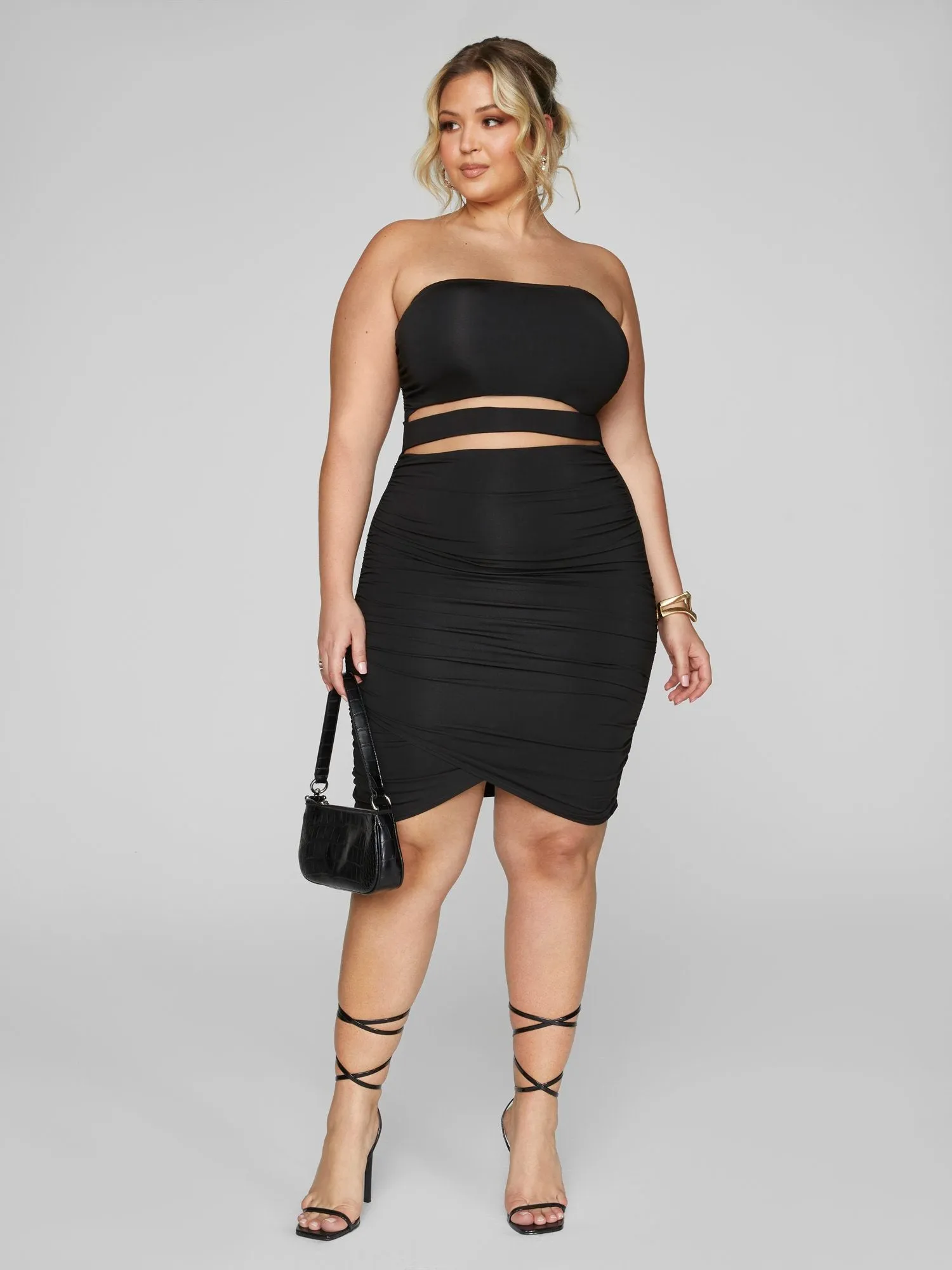 Gianna Strapless Bodycon Dress