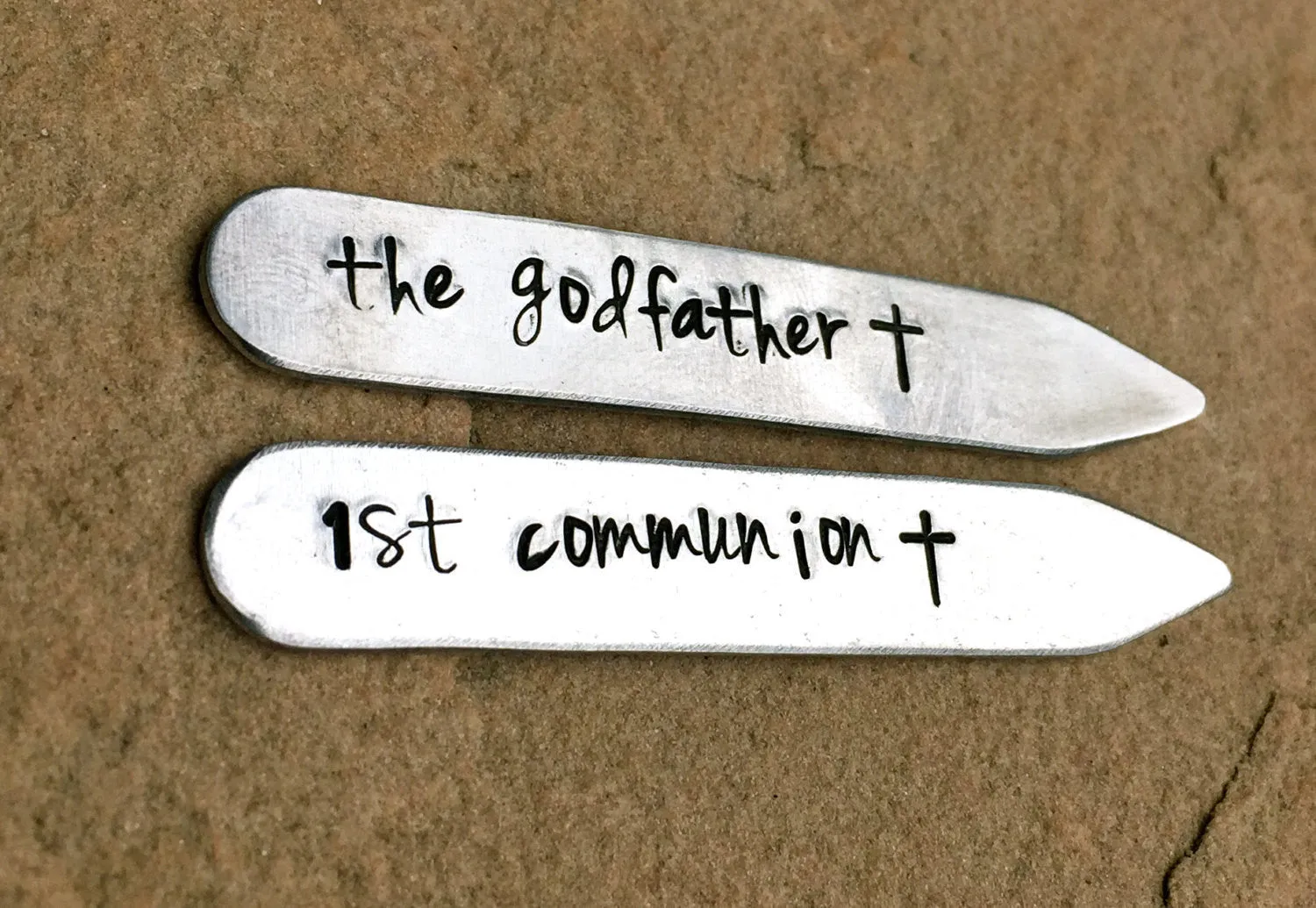 Godfather Collar Stay, Personalized Godfather Gifts, Natashaaloha