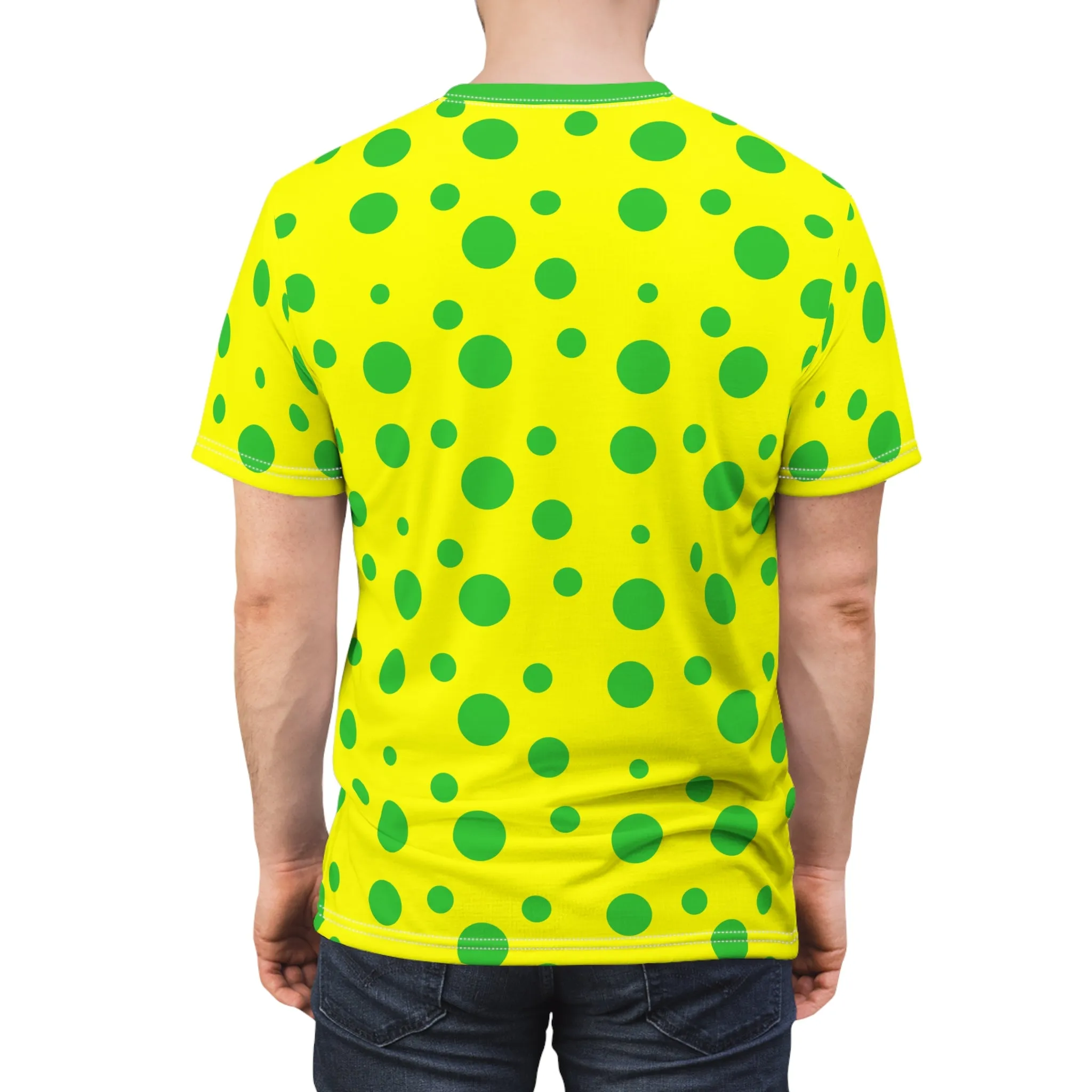 Green Spotted Yellow Unisex Tee