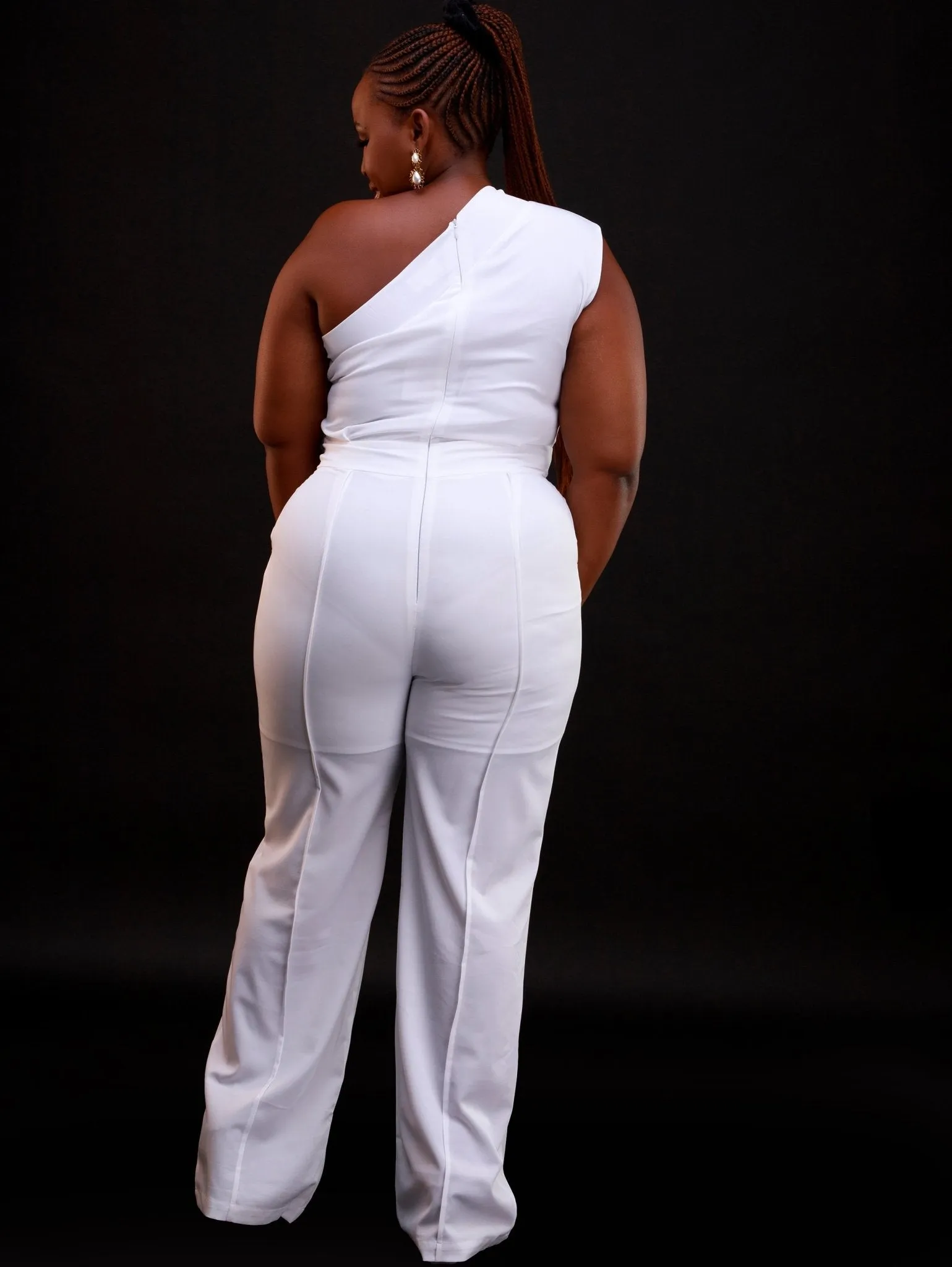 Hekaya Zuri Jumpsuit - White