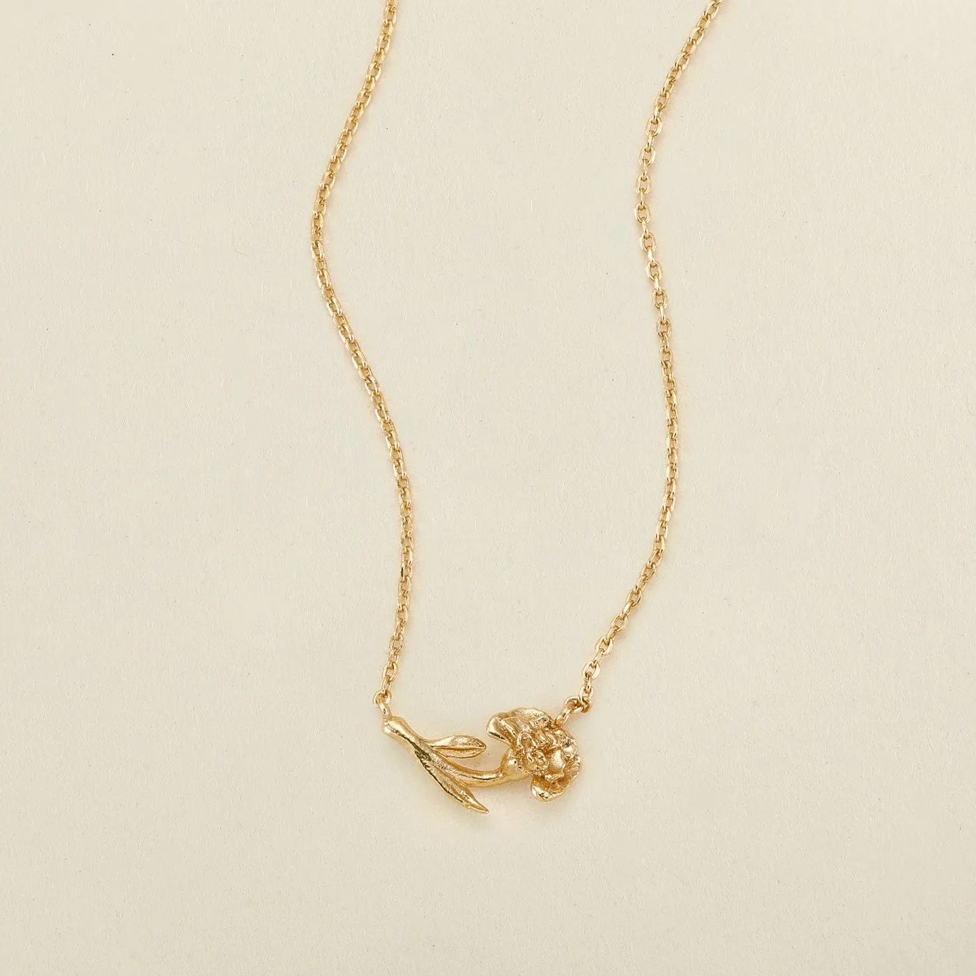 January Everbloom Birth Flower Necklace