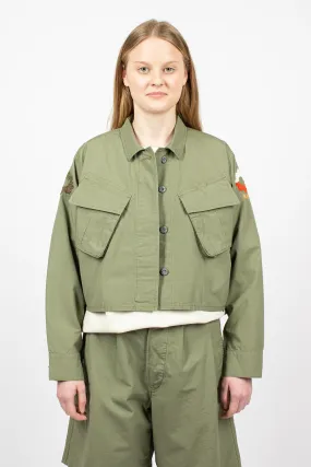 JK-50 Nam Cropped Jacket Army