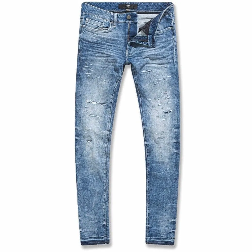 Jordan Craig Ross Rip And Repair Men's Jean Pant True Blue