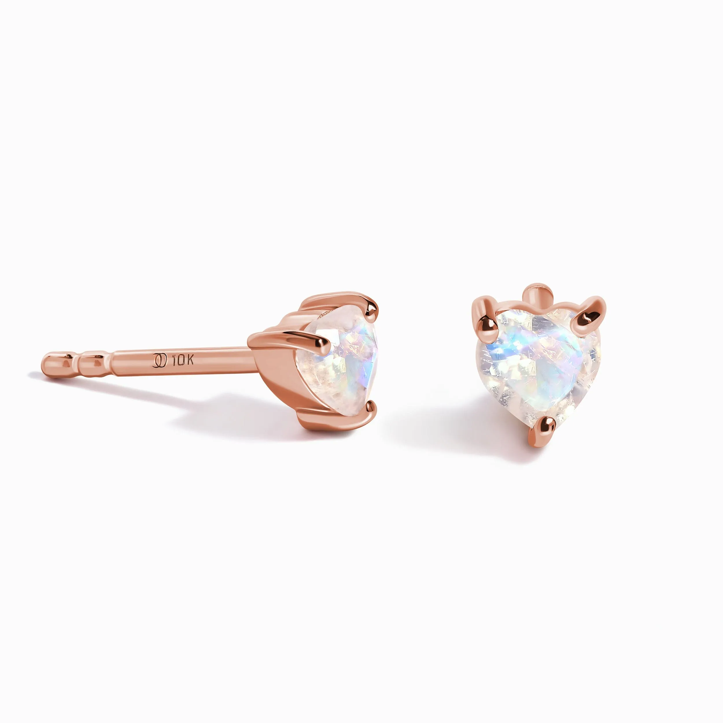 Kids Moonstone Earrings - Love