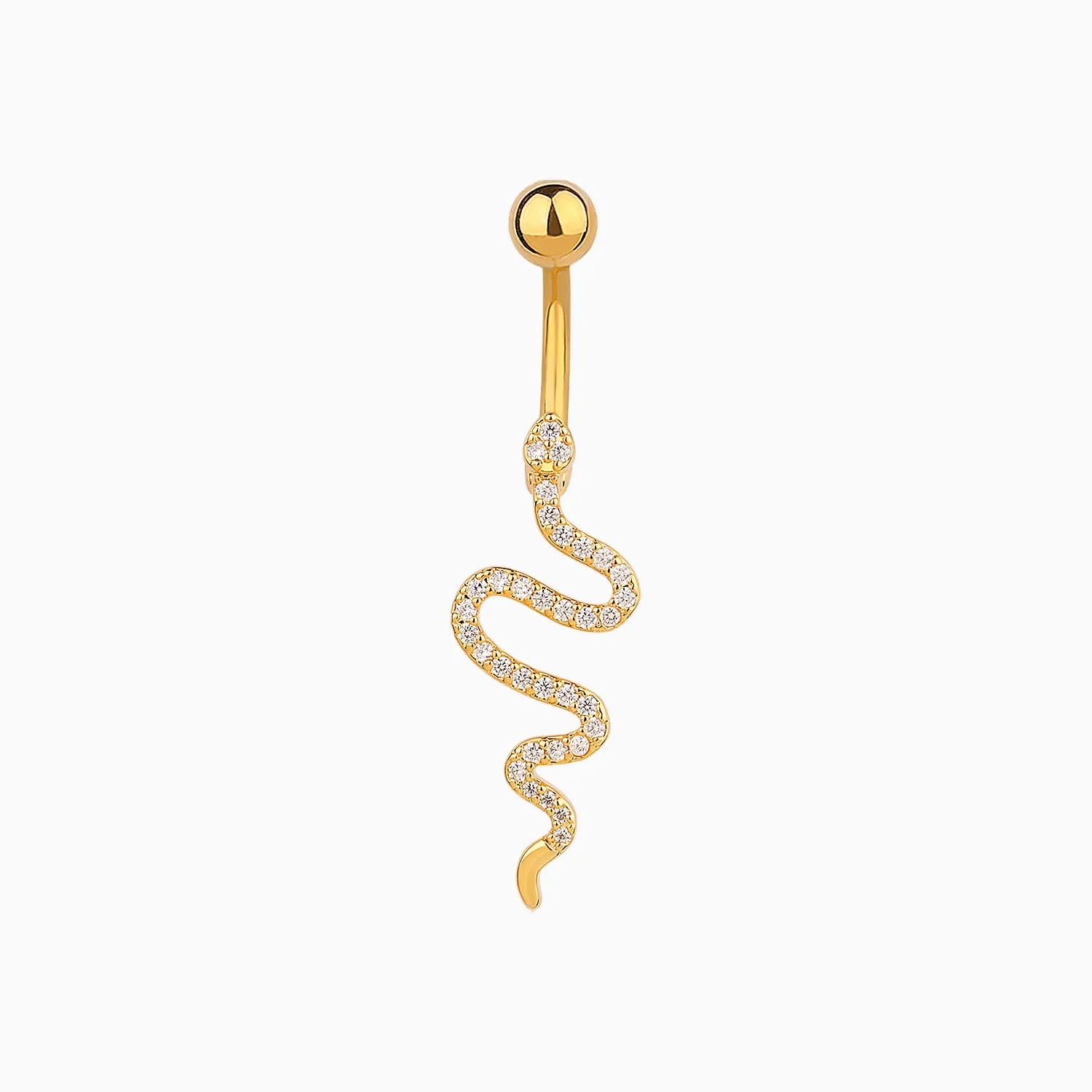 Liberty Snake Belly Ring