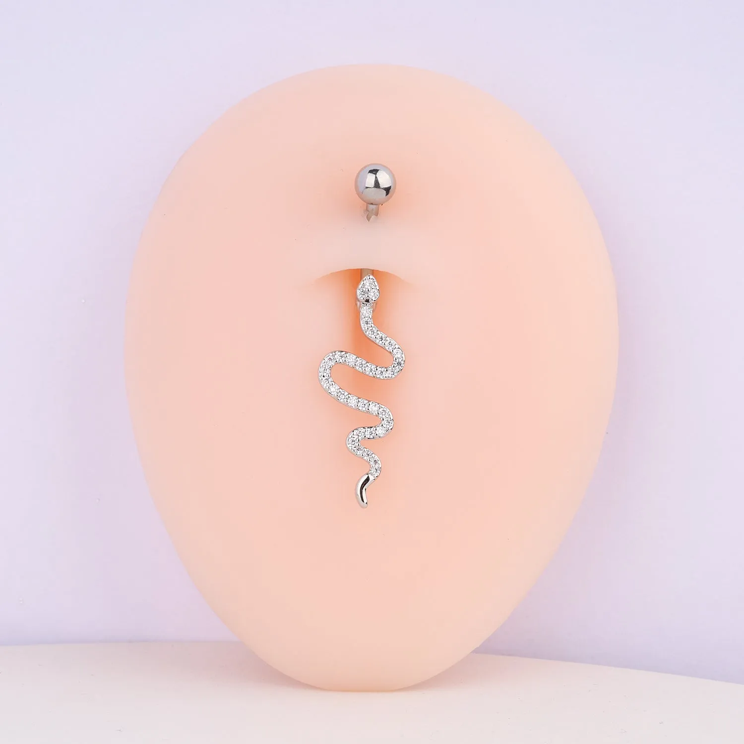 Liberty Snake Belly Ring