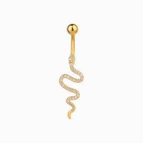 Liberty Snake Belly Ring