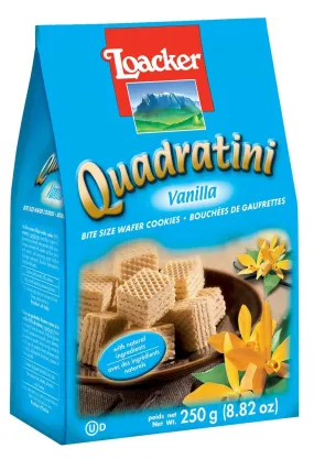 Loacker Quad Vanilla Wafers 250g