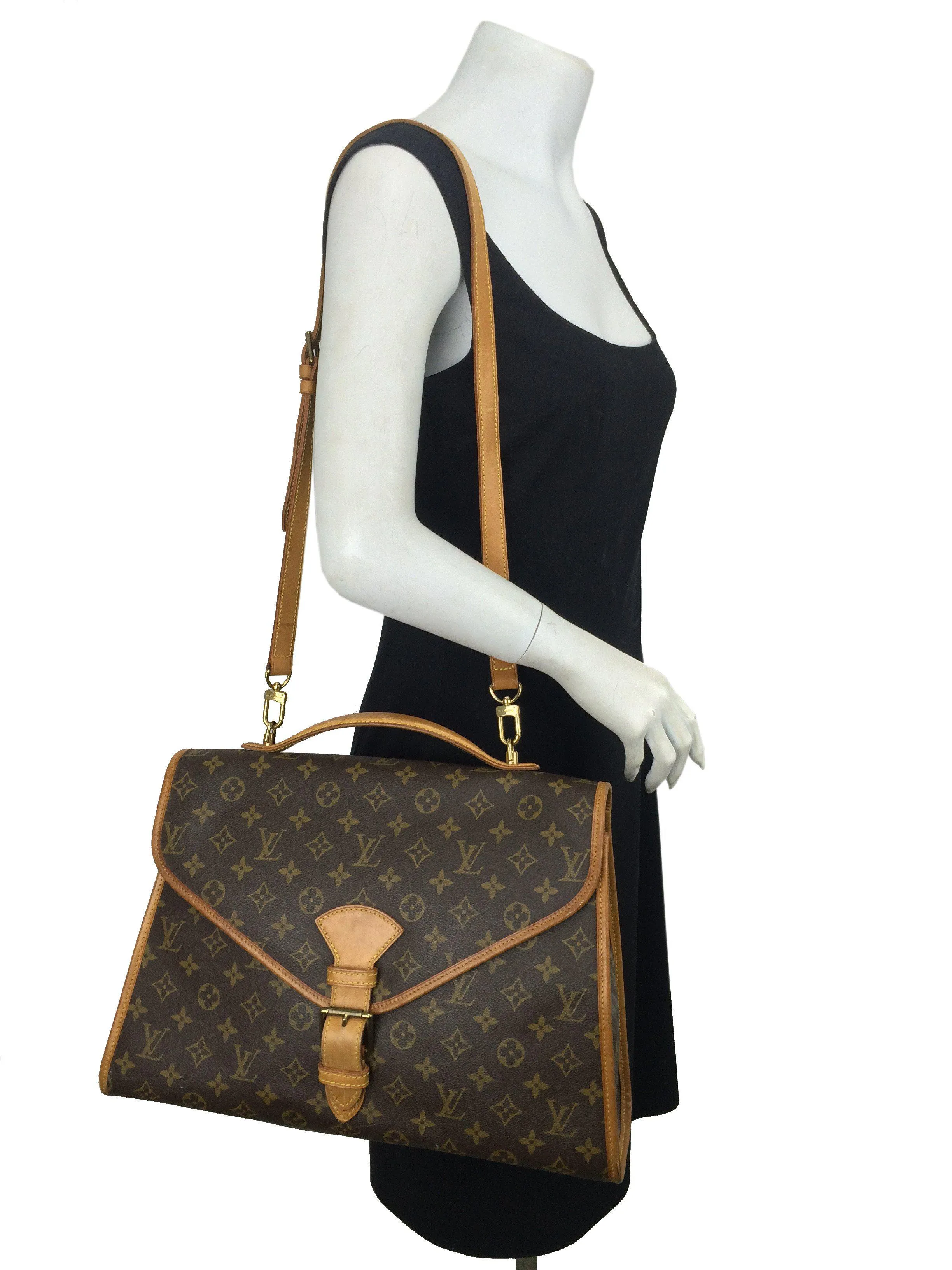 Louis Vuitton Monogram Canvas Beverly GM Briefcase Bag