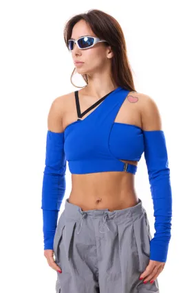 MD Kitana Top - Matte Electric Blue