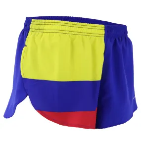 Men's 1" Elite Split Shorts- Colombia