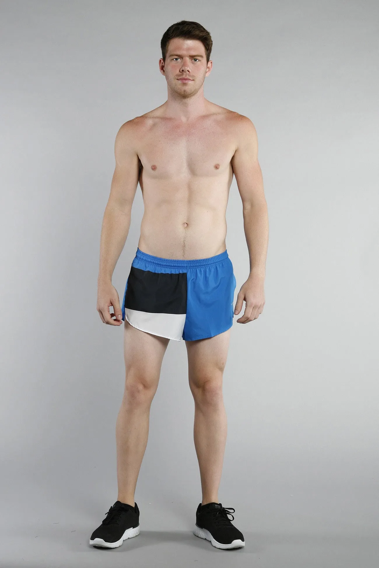 Men's 1" Elite Split Shorts- Estonia